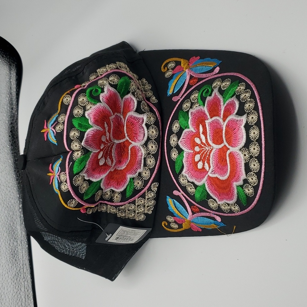 Mexican Floral enbroidery cap
